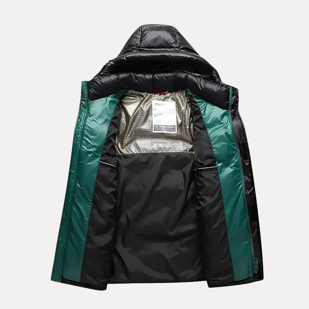 Arden Hooded Down Jacket