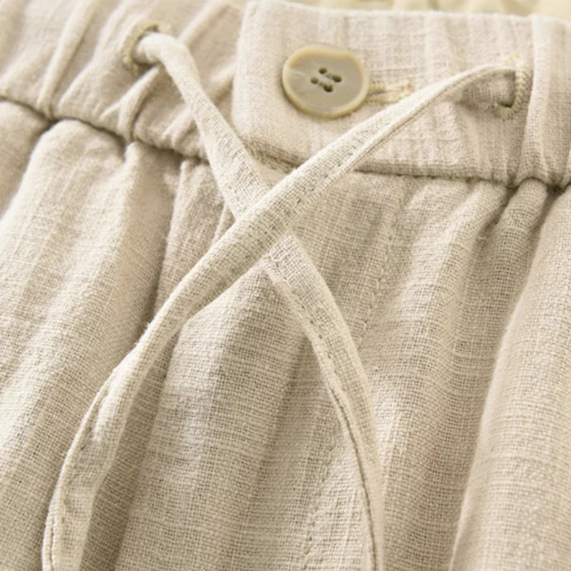Elliot Cotton-Linen Pants