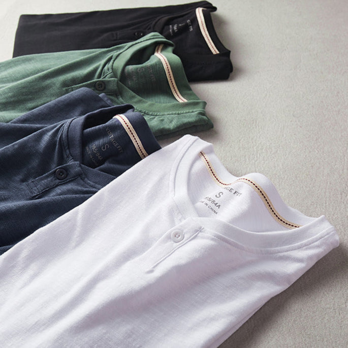 Hiro Cotton Long Sleeve Shirt