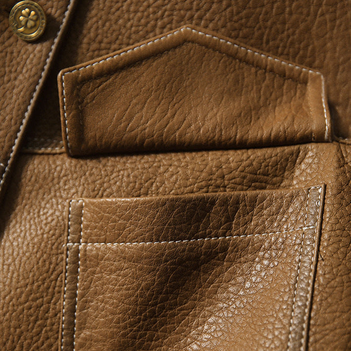 Elan Couture Vintage Leather Jacket