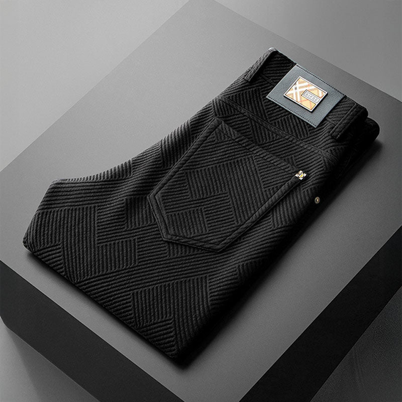 Bikham Warm Jacquard Trousers