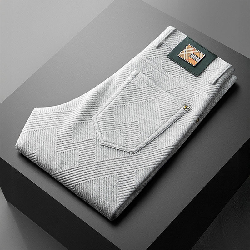 Bikham Warm Jacquard Trousers