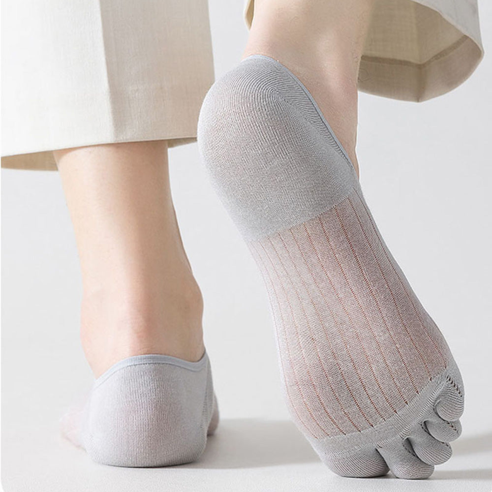 Invisible Breathable Anti-Slip Toe Socks