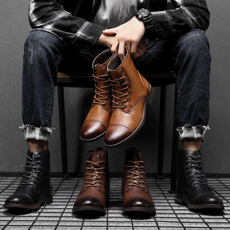 Manchester Leather Boot