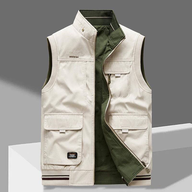 Emilio Cotton Utility Vest