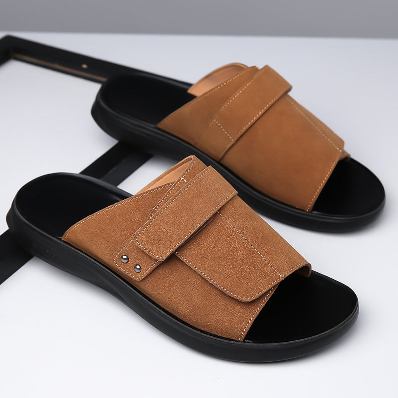 Logan Suede Slides