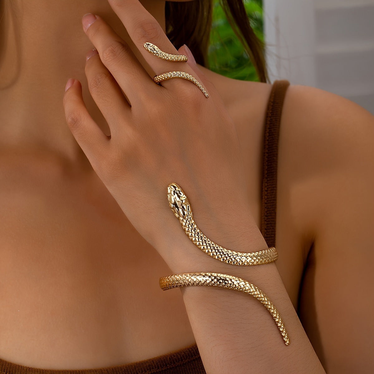 Selene Metal Serpent Set
