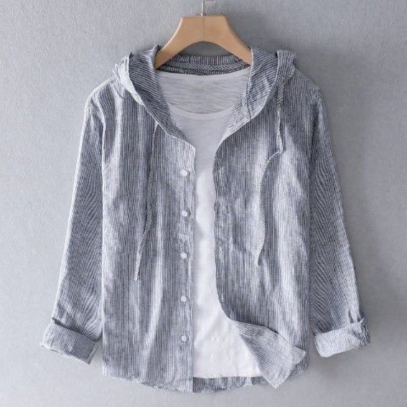 Orion Premium Linen Hoodie