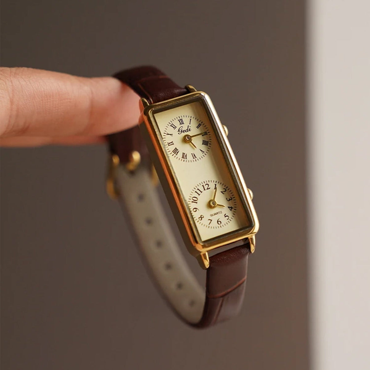 Gedi Dual Dial Watch