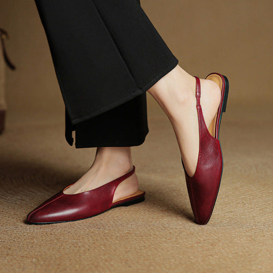 Amelie Genuine Leather Slingback