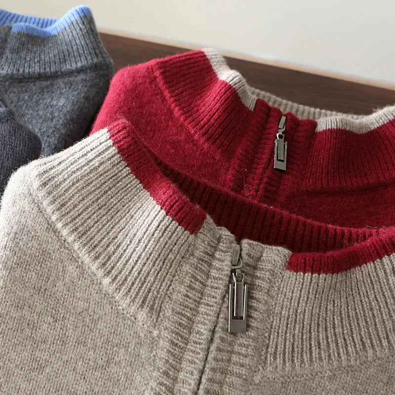Bellamy Cashmere Quarter Zip