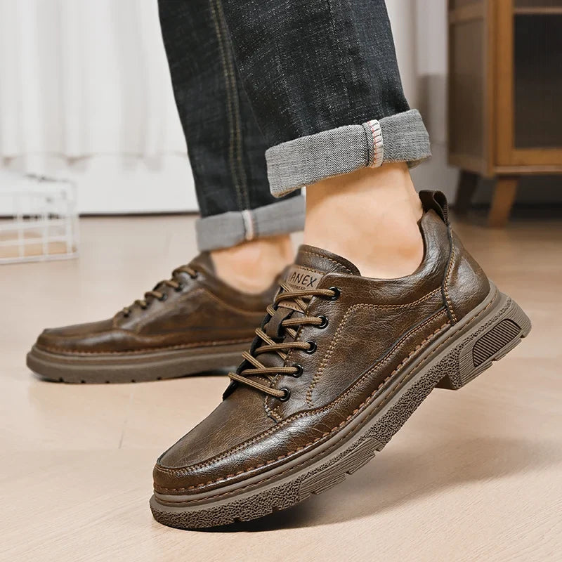 Garret Leather Sneakers