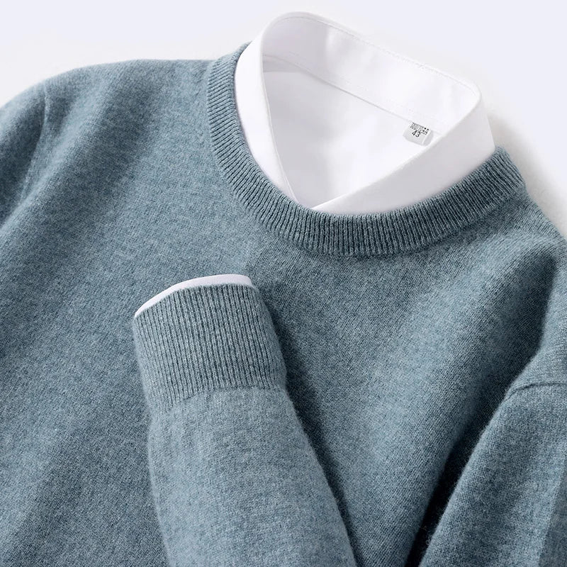 Kaito Cashmere-Wool Sweater