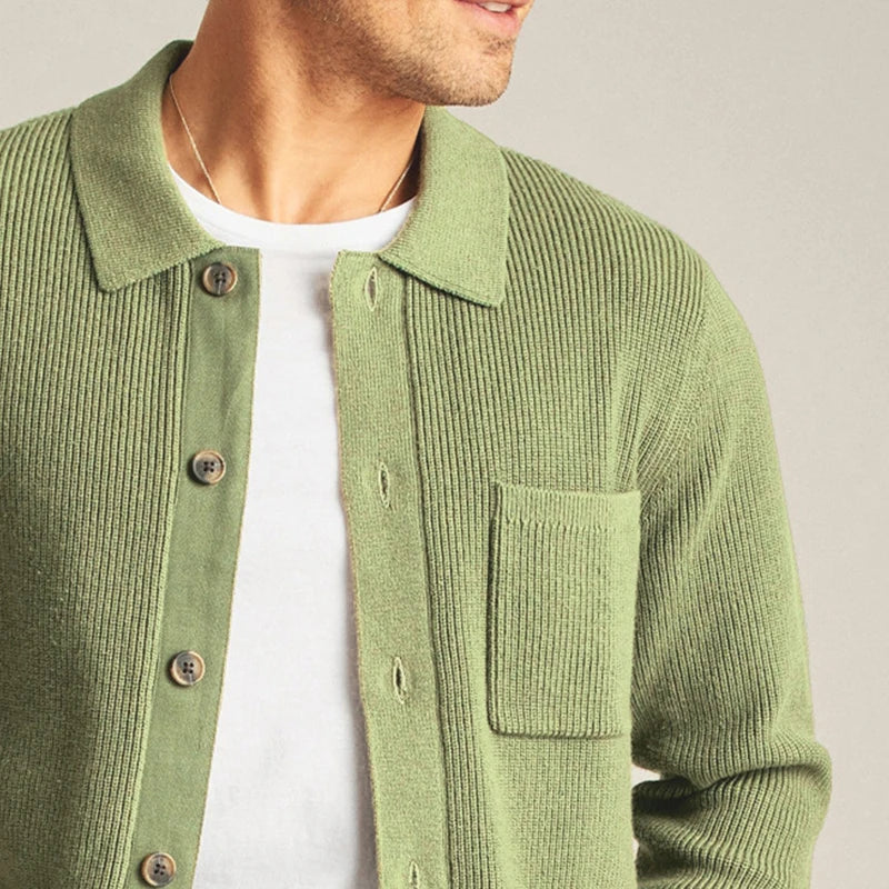 Evergreen Luxe Knit Cardigan