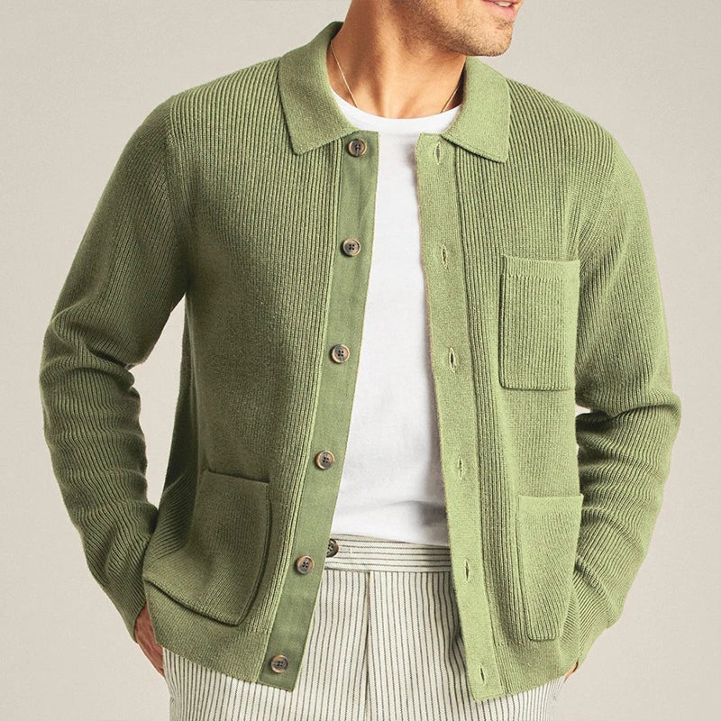 Evergreen Luxe Knit Cardigan