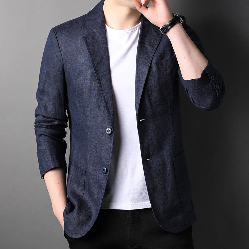 Lozano Lopez Linen Blazer