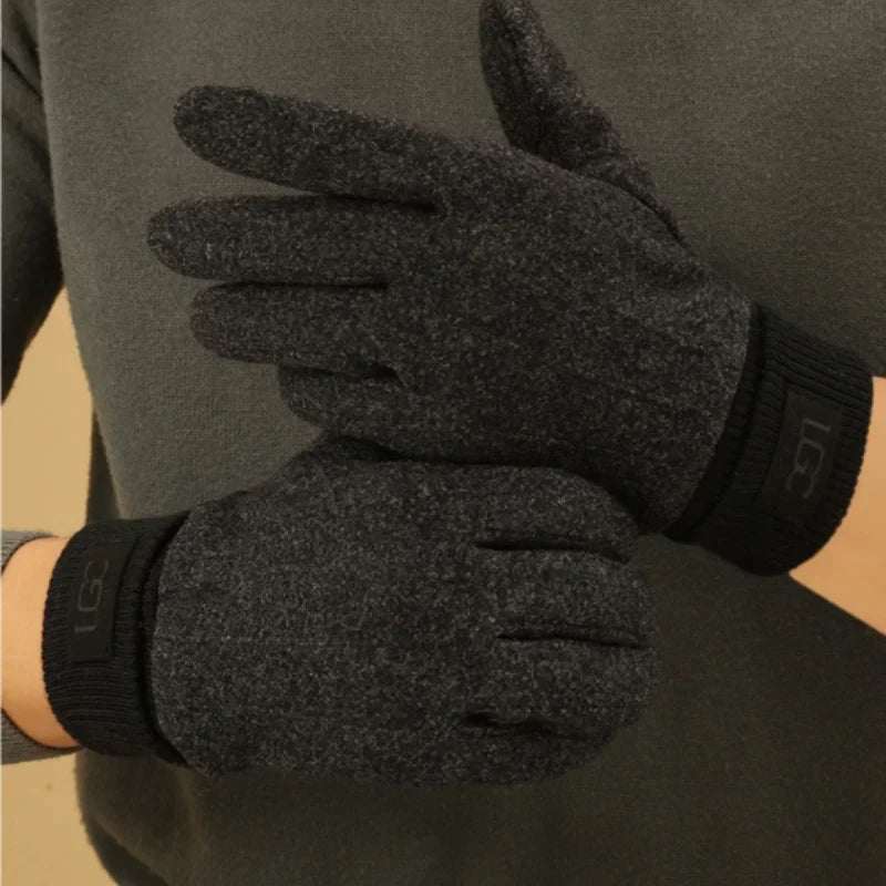 Cashmere-Wool Touchscreen Gloves