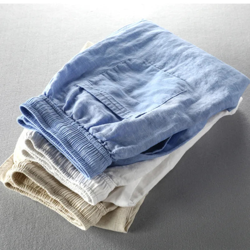 Leandro Linen Trousers