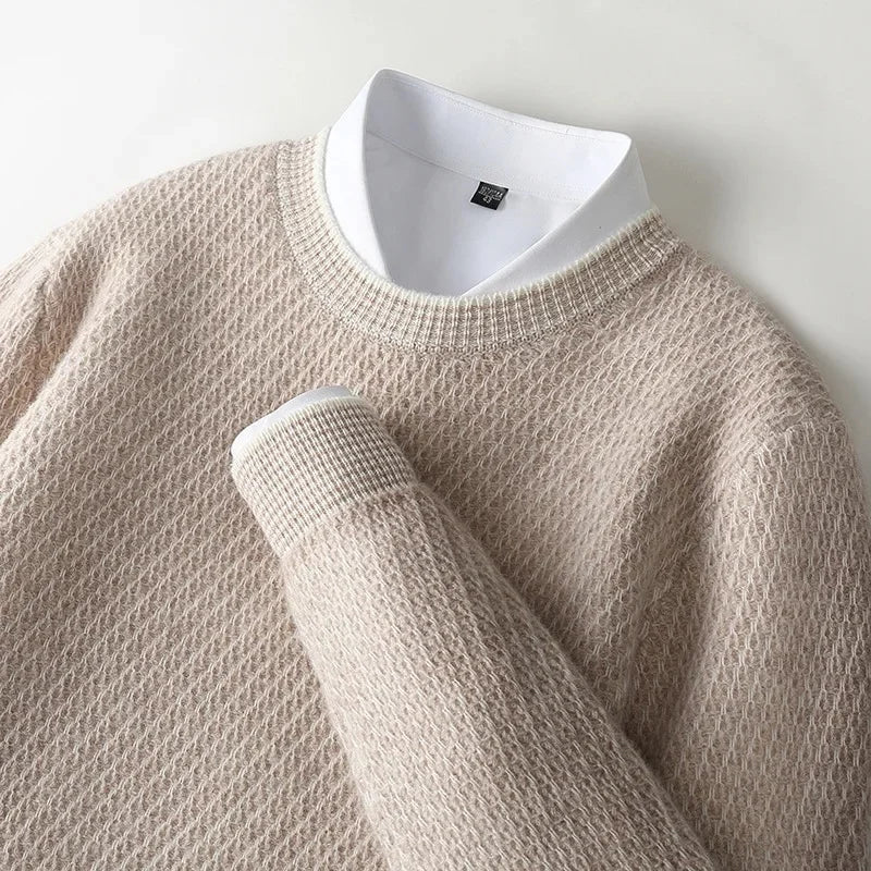 Luciano Cashmere Knit Sweater