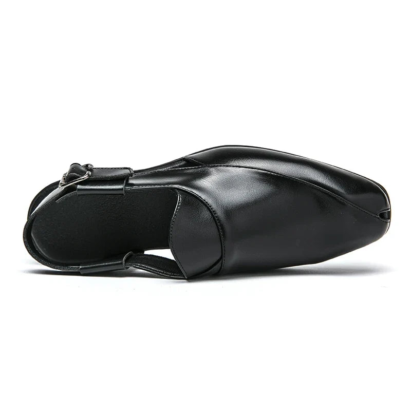 Fairford Leather Cutout Loafers
