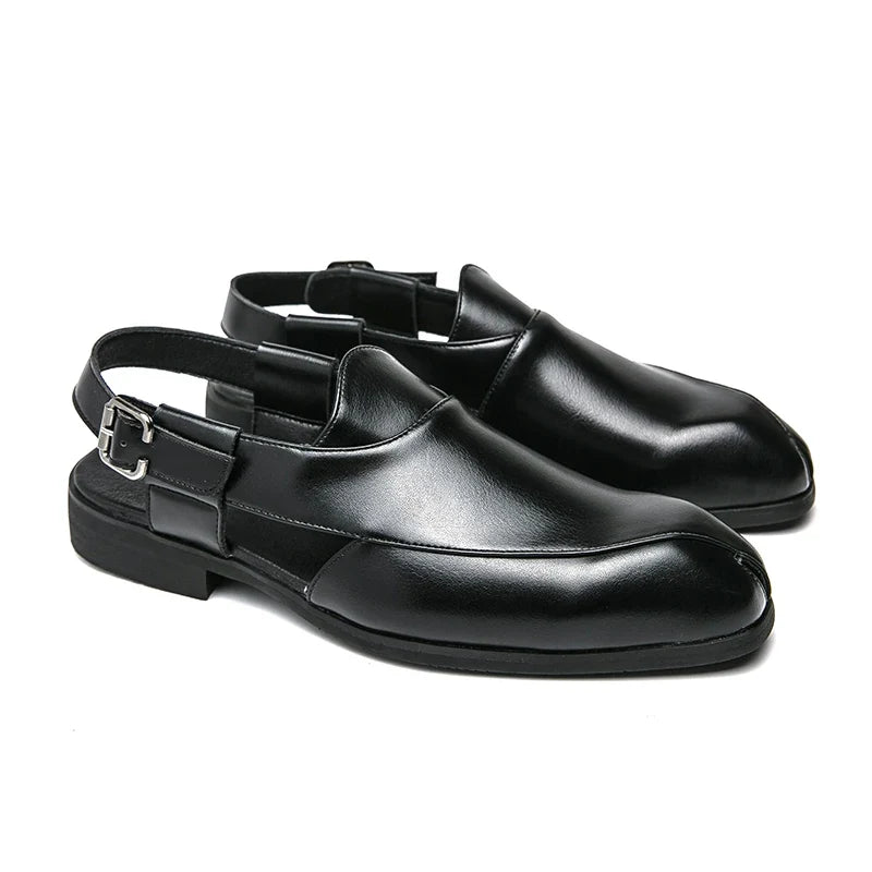 Fairford Leather Cutout Loafers