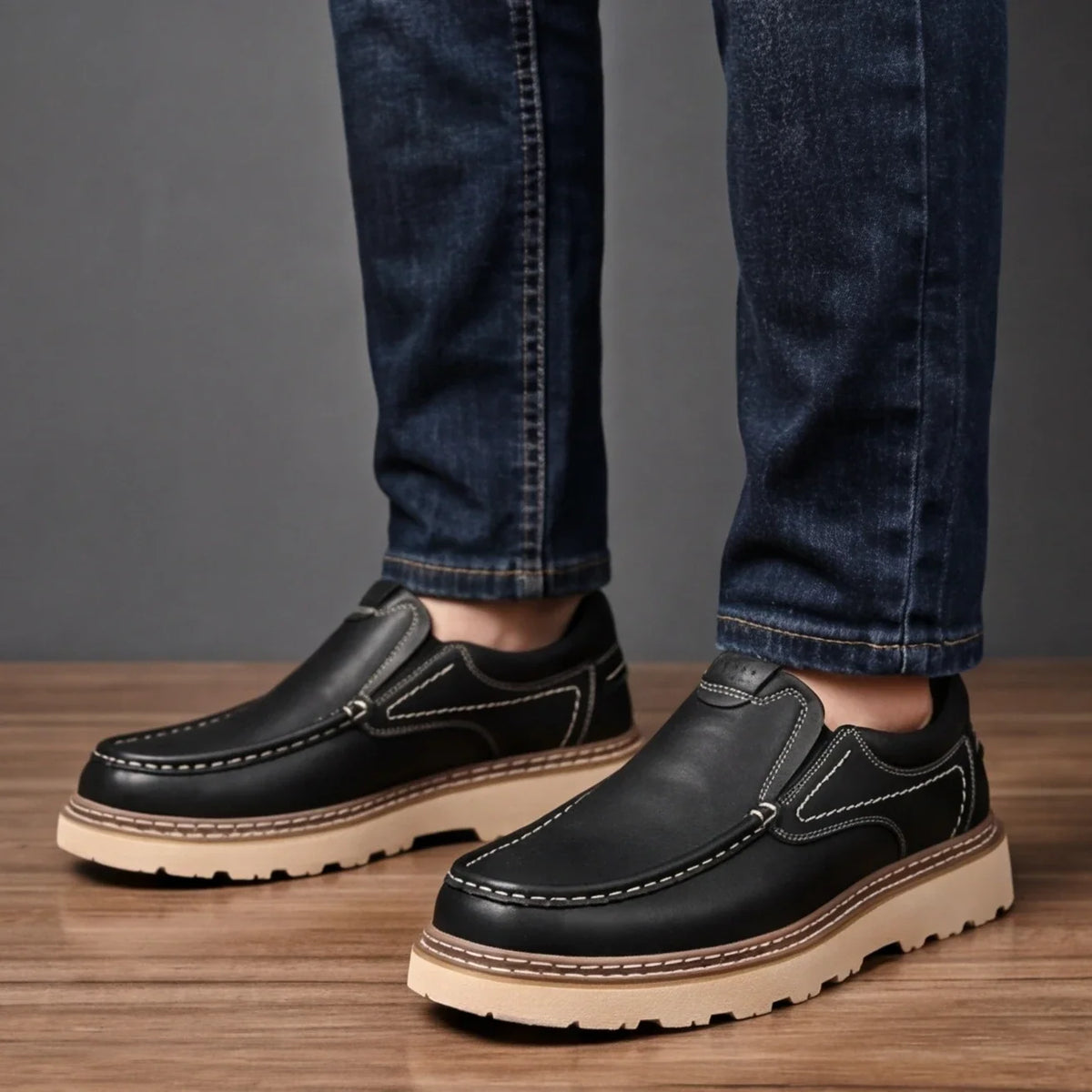 Torino Leather Loafers