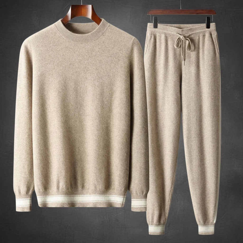 Emory Cashmere Crewneck Tracksuit