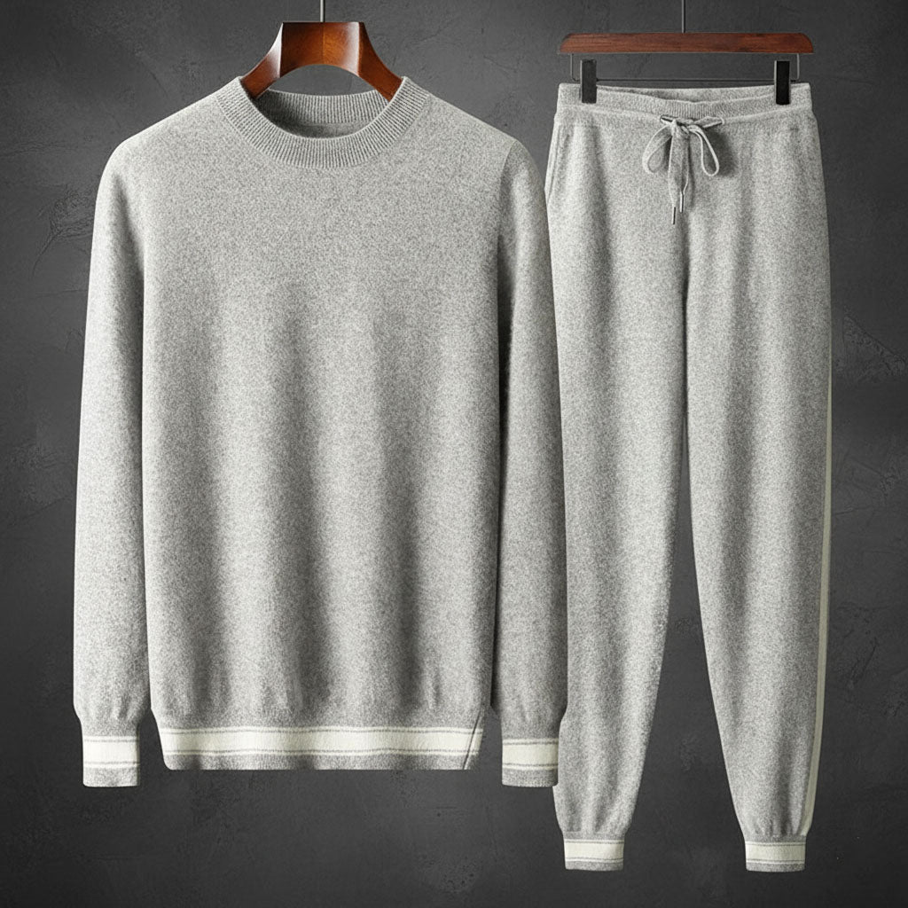 Emory Cashmere Crewneck Tracksuit