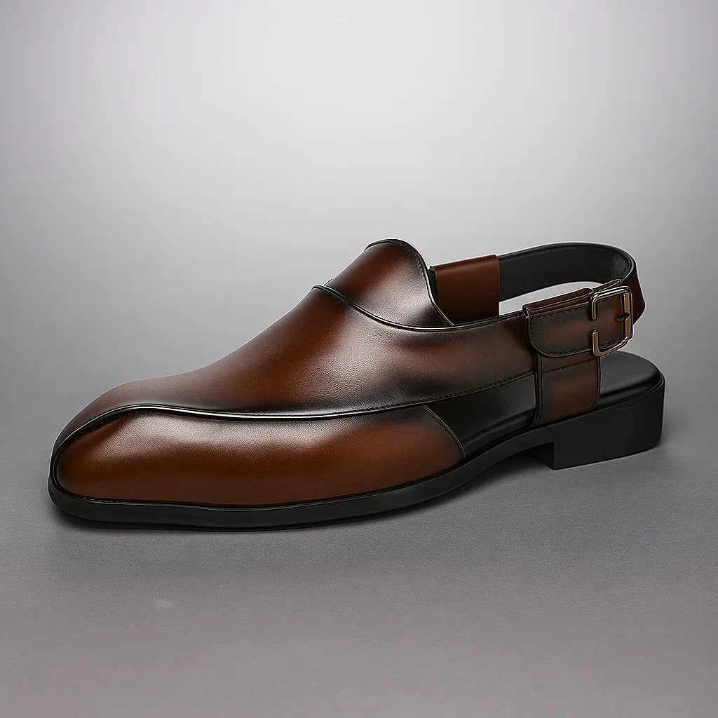 Fairford Leather Cutout Loafers