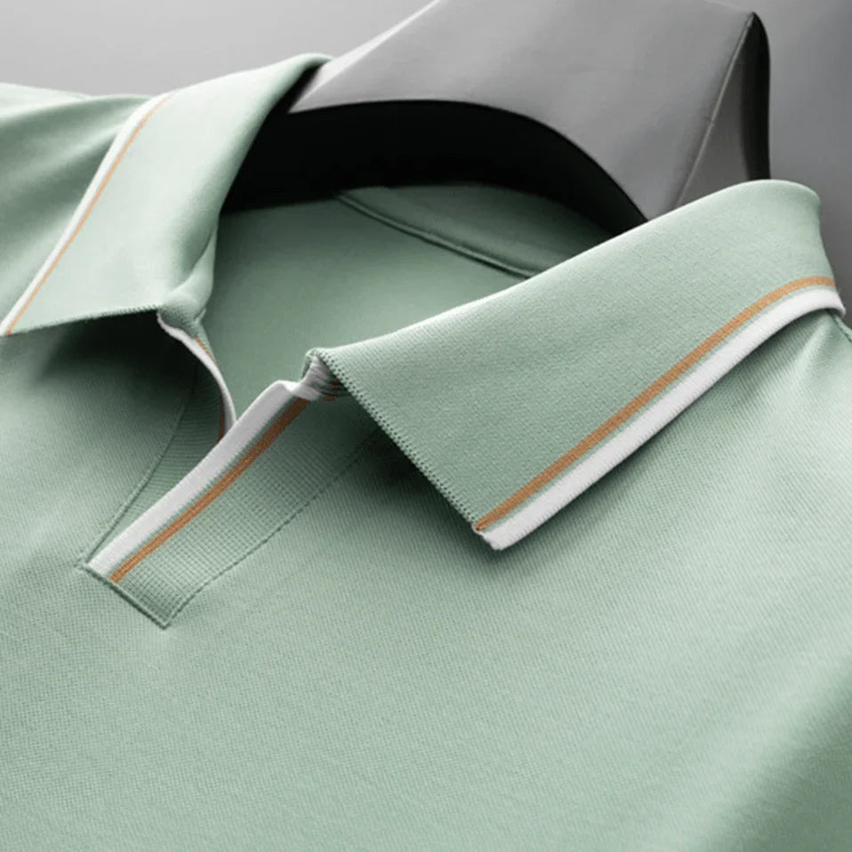 Vincenzo Prestige Silk Polo Shirt