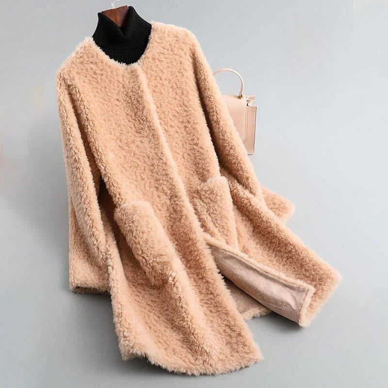 Margot Teddy Shearling Coat