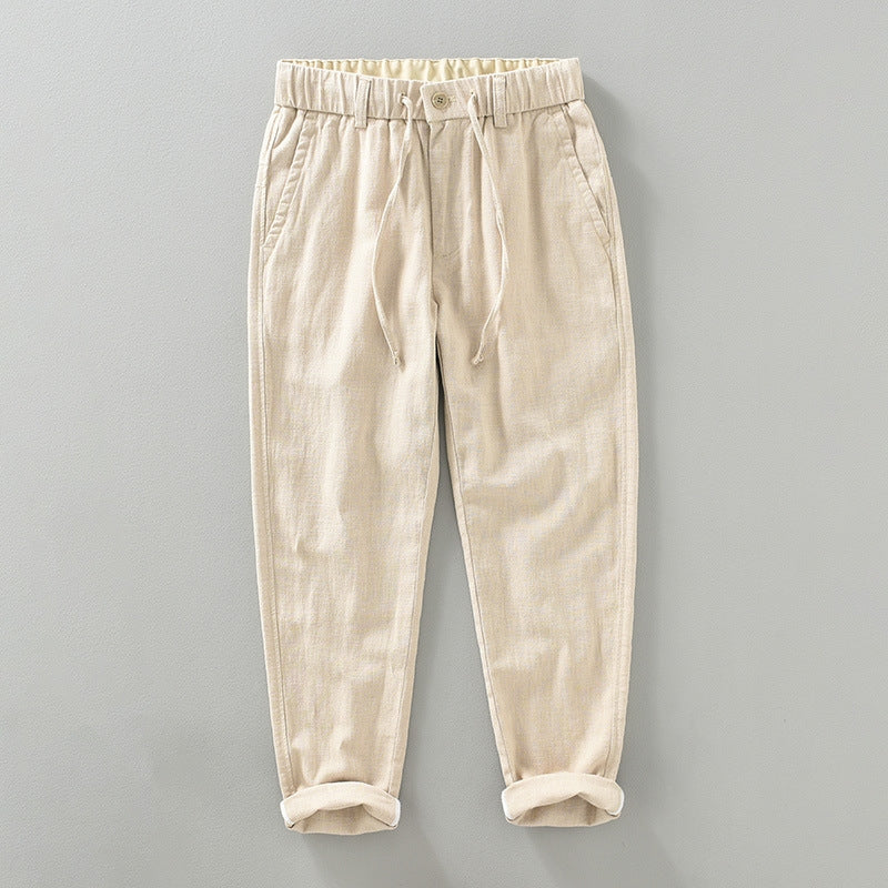 Elliot Cotton-Linen Pants