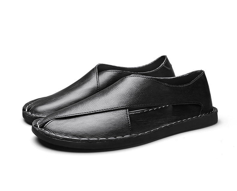Halden Crosscut Leather Sandals