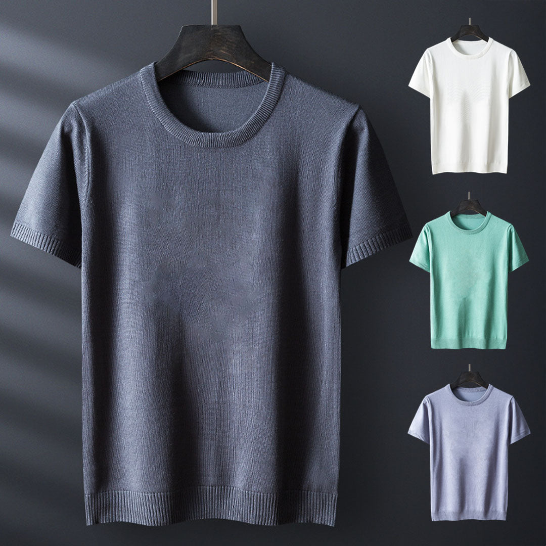 Hensu Cotton Knit T-Shirt