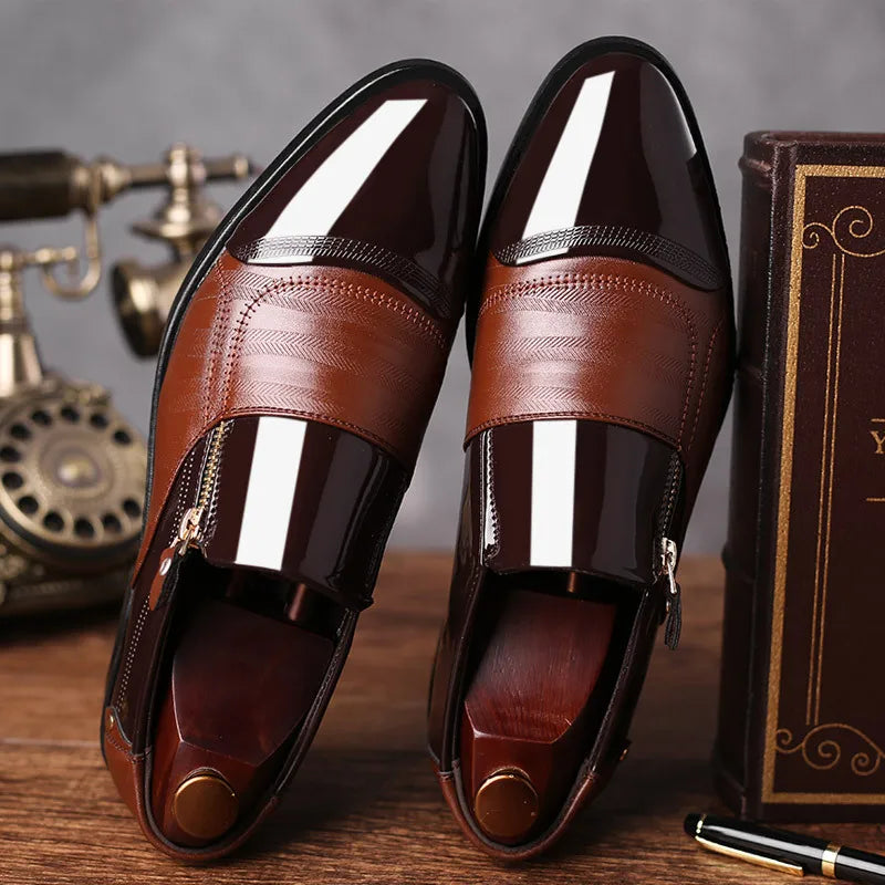 Marcelli Ross italian leather dress shoes