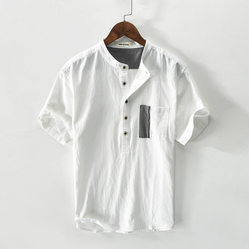 Saint Morris Breezy Linen Shirt