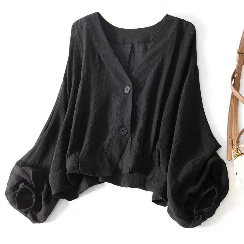 Eliza Cloud Linen Blouse
