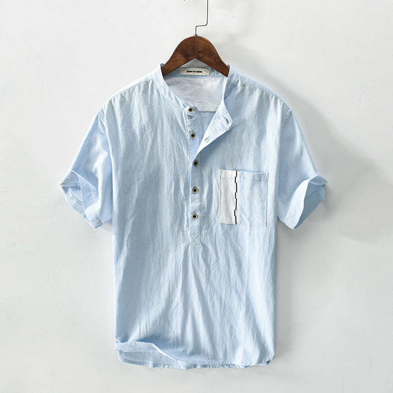 Saint Morris Breezy Linen Shirt
