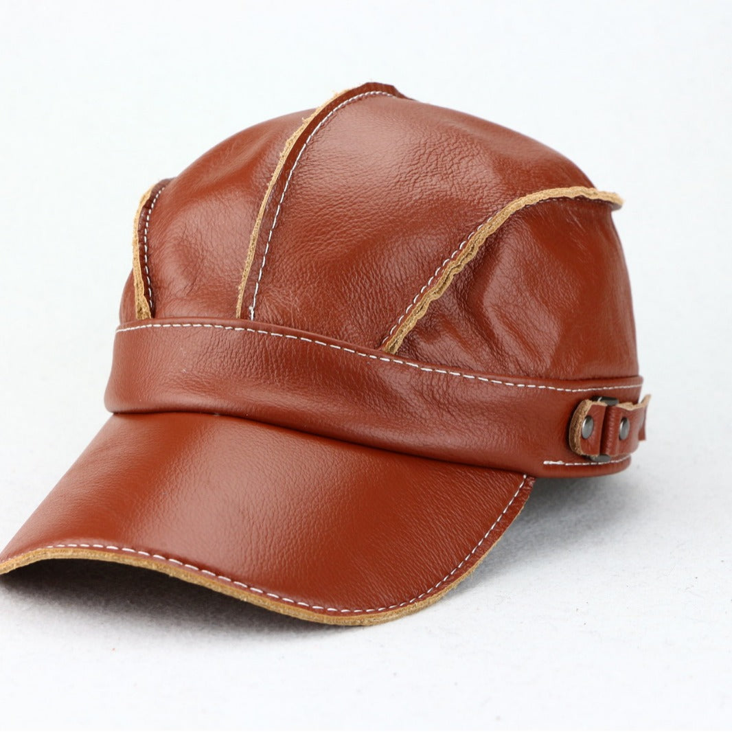 Dalton Genuine Leather Cap