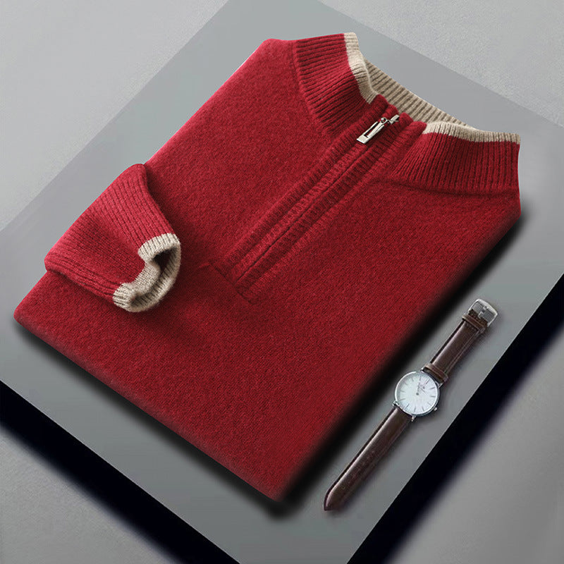 Bellamy Cashmere Quarter Zip