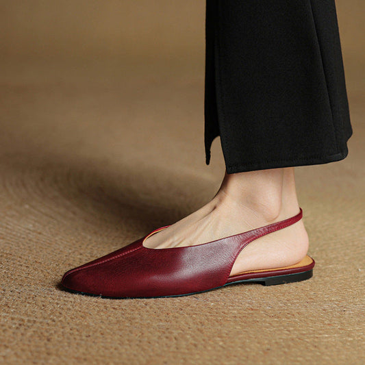 Amelie Genuine Leather Slingback