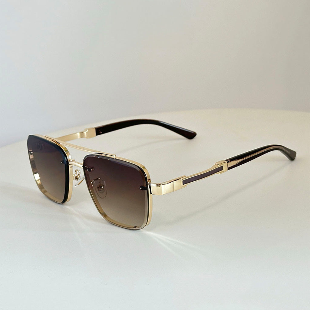 Milan Aviator Square Sunglasses