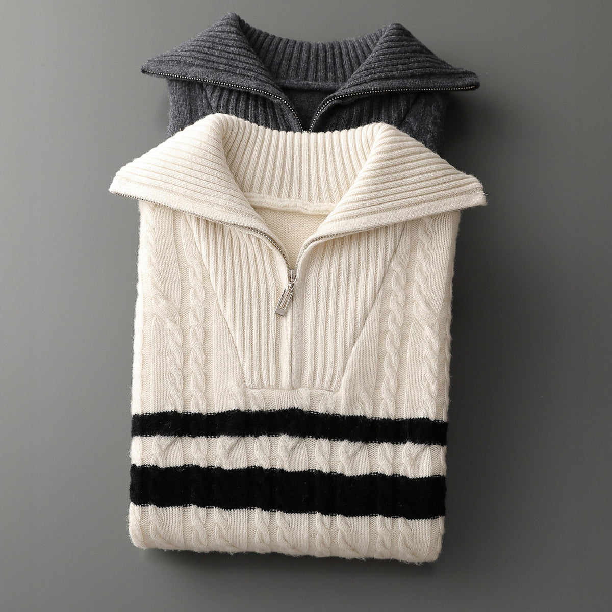Nobu Cashmere Quarter-Zip