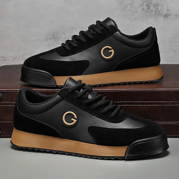 Goldmere Classic Leather Sneakers