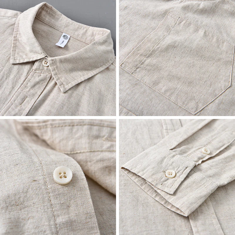 Sullivan Bay Linen Button-Up