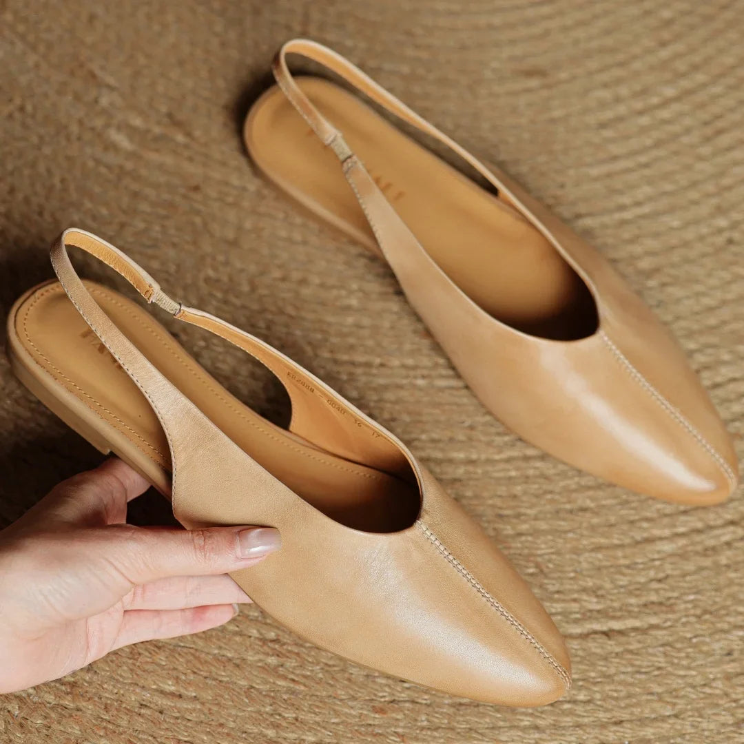 Amelie Genuine Leather Slingback