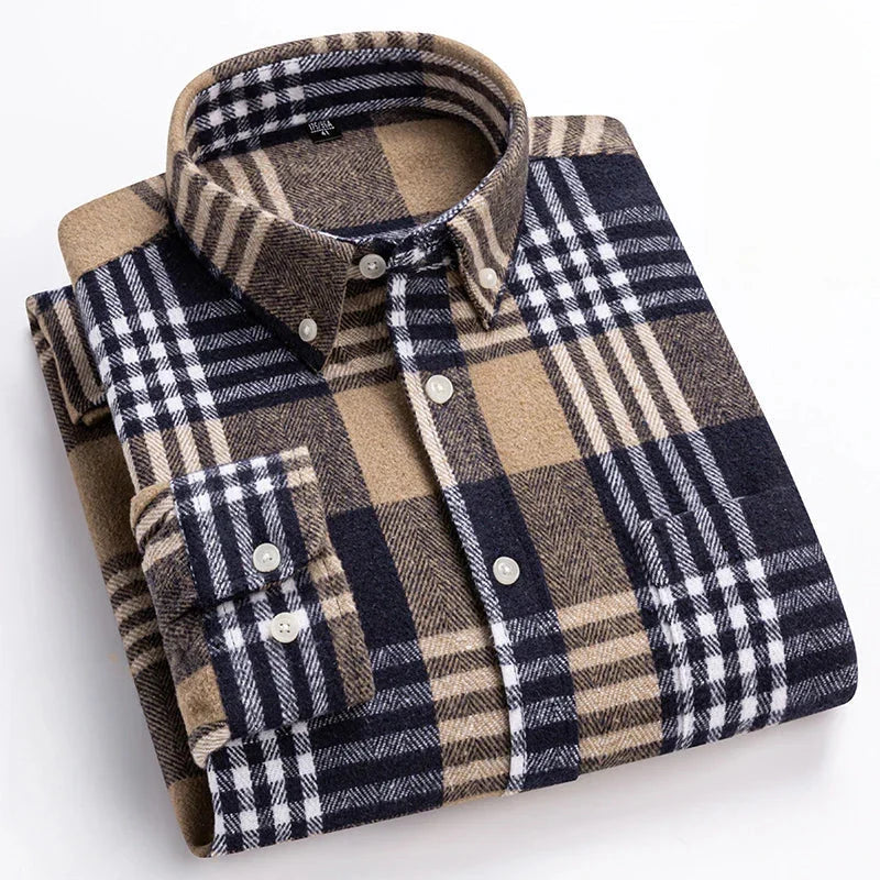 Woodsman Plaid Cotton Shirt