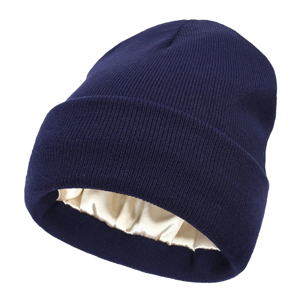 Anti-Frizz Satin Beanie