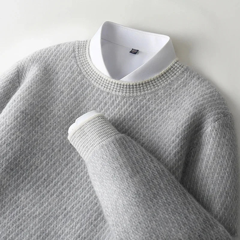 Luciano Cashmere Knit Sweater