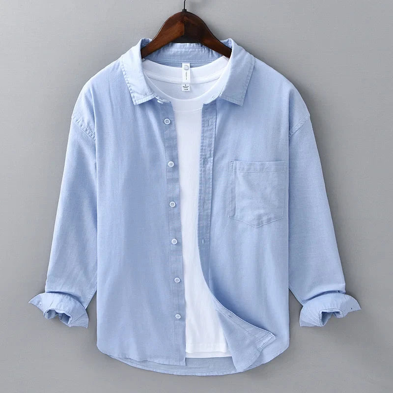 Sullivan Bay Linen Button-Up